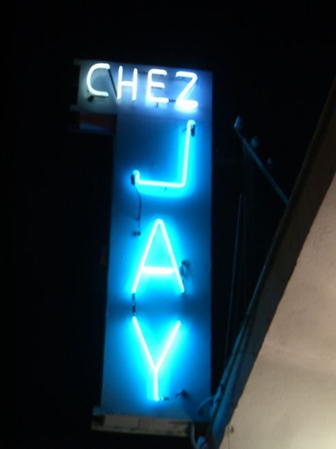 Chez Jay Sign