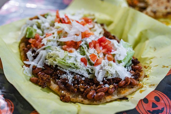 Tacos at Taquería Paco's Tacos. Photo by Memo Torres for L.A. TACO.