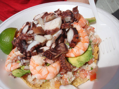 MARISCOS 4 VIENTOS ~ OLYMPIC BLVD. ~ . TACO