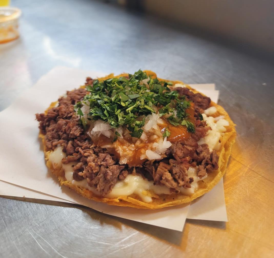 Egyptian Birria Taco in Playas de Tijuana. Photo by Vani Sanganeria for L.A. TACO.