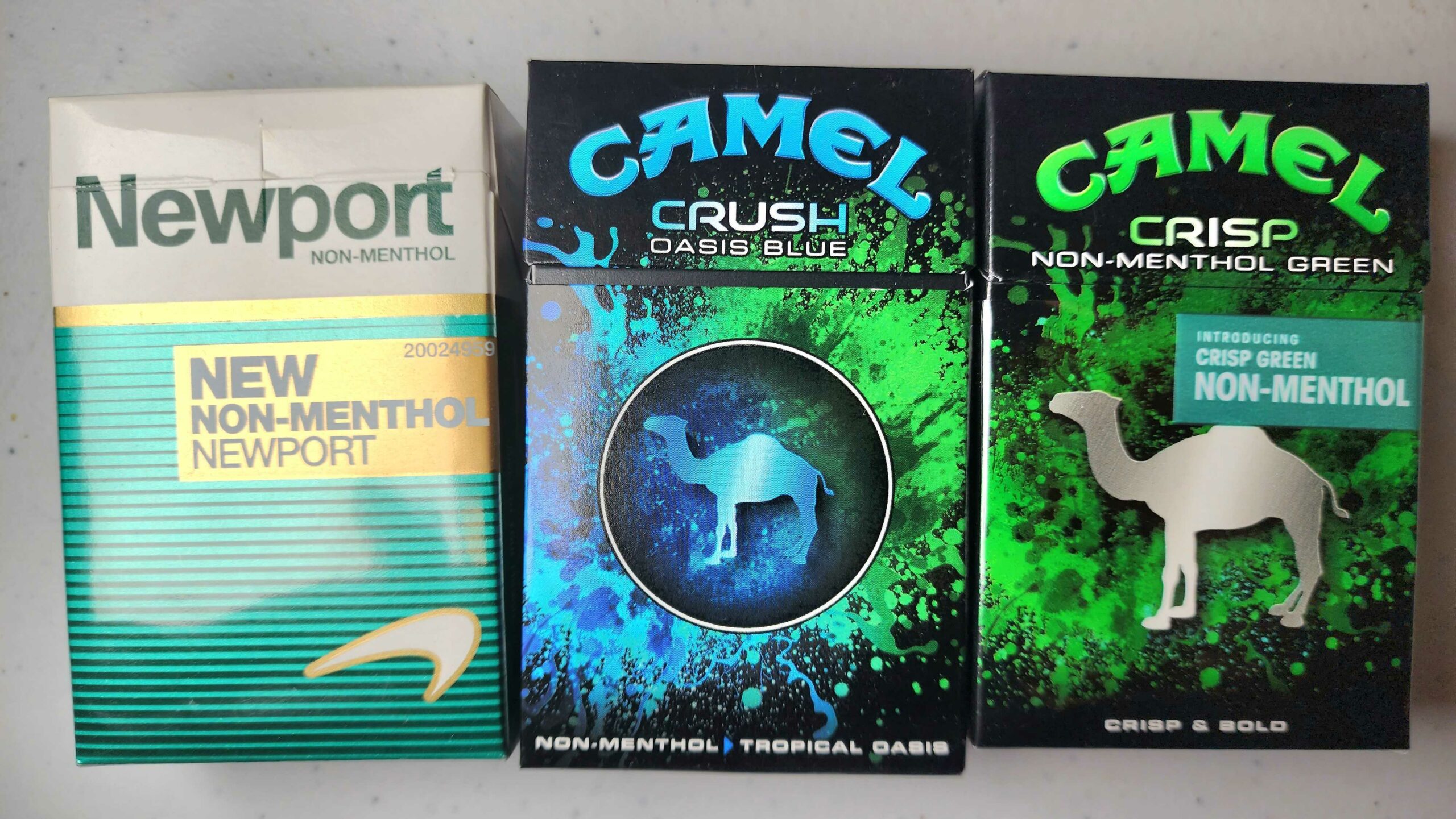 Camel crush black 2025 and blue box