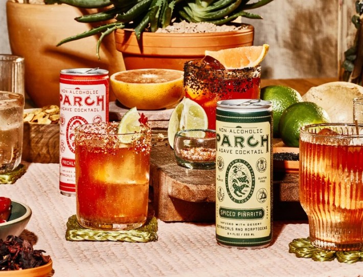 Parch's agave-based zero-proof cocktails