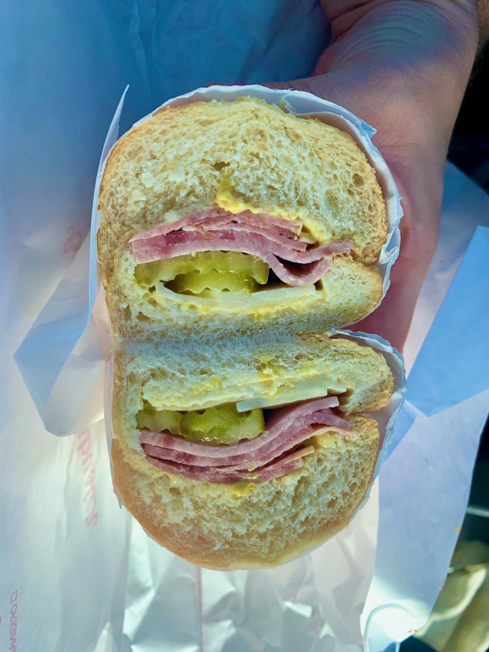 Galco's "Blockbuster Sandwich."