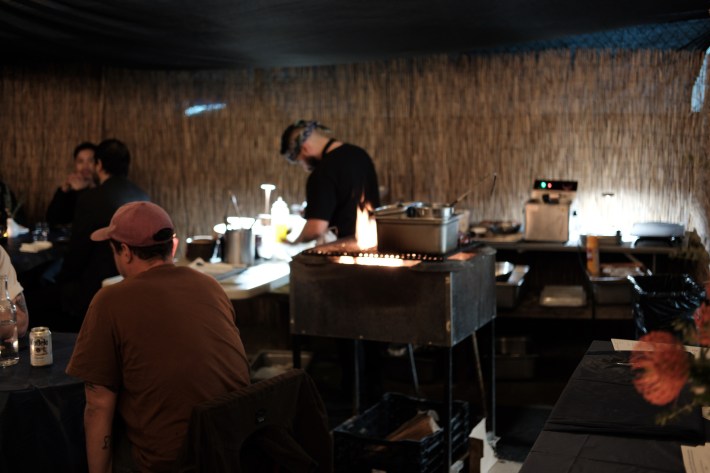 Vibe at A Tí Pop-Up dinner series in West Adams. Photo by Javier Cabral at L.A. TACO.
