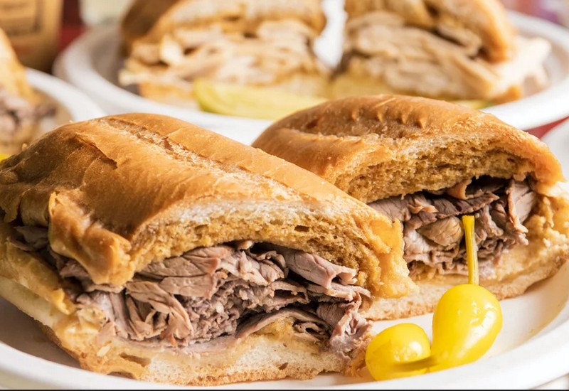 A French Dip sandwich from Philippe's