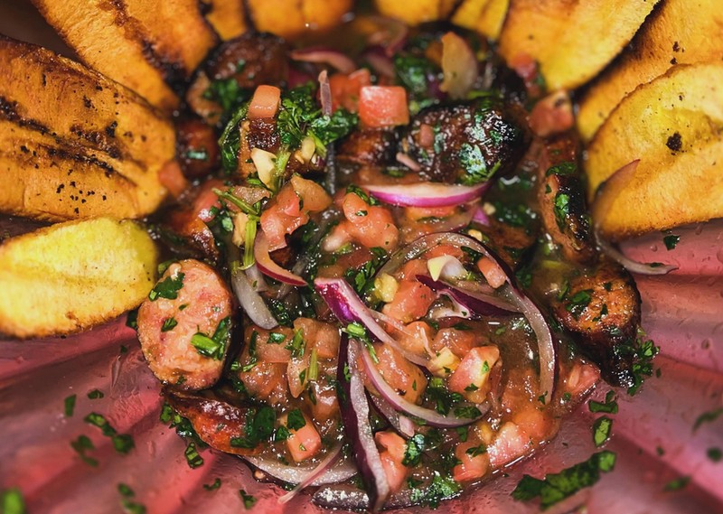 Colombian Ceviche de chorizo