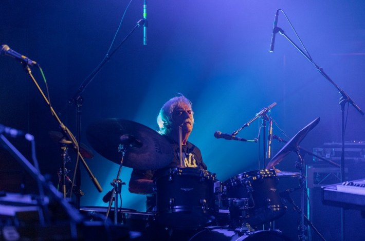 Drummer Ivan Conti of Azymuth