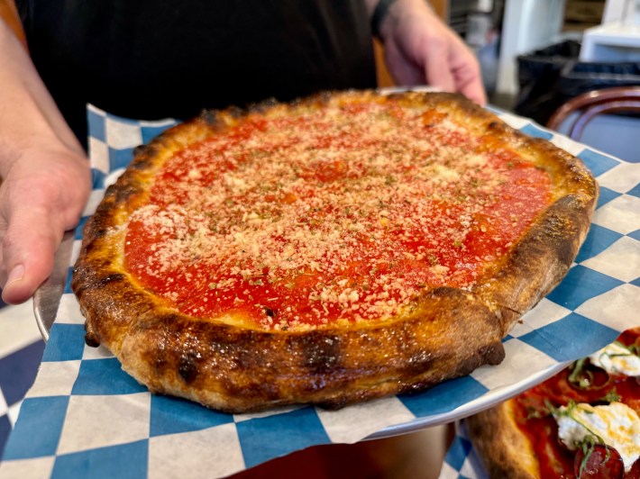 La Sorted's 'Upside Down' Pizza.