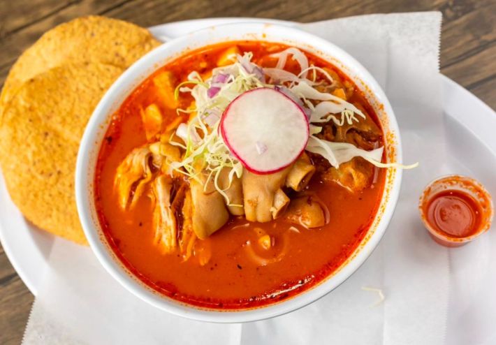 Photo courtesy of pozole, Pozoleria Doña Ana and @imagerybyoscar_food's/ Instagram.