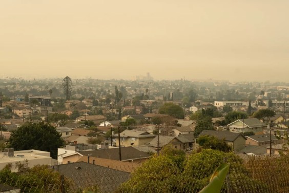 How Wildfires Are Worsening Air Quality on L.A.’s Eastside