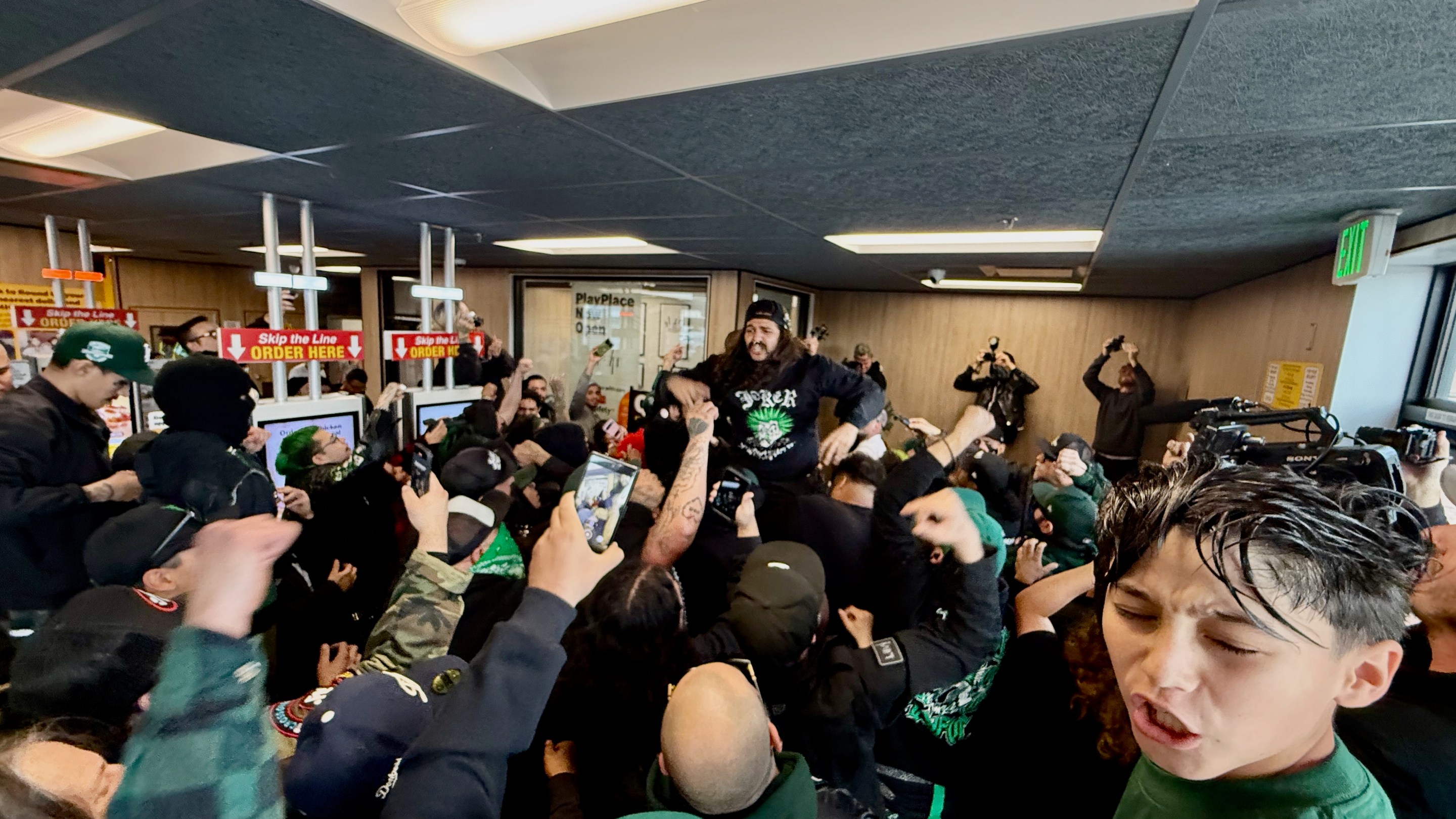 Knuckleheadz show at McDonald's 2