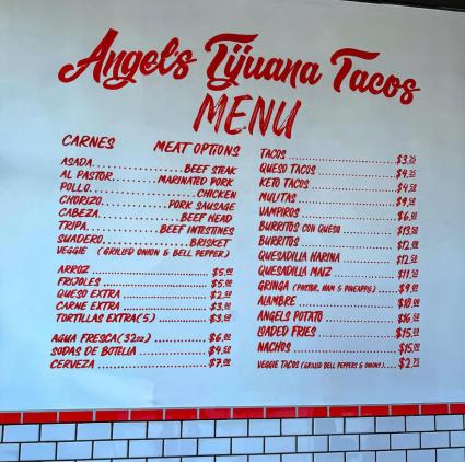 Angel's Tijuana Tacos, L.A.'s Street Taco Kings, Open First Brick and