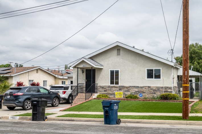 Craig’s house. Photo by Jared Cowan for L.A. TACO.