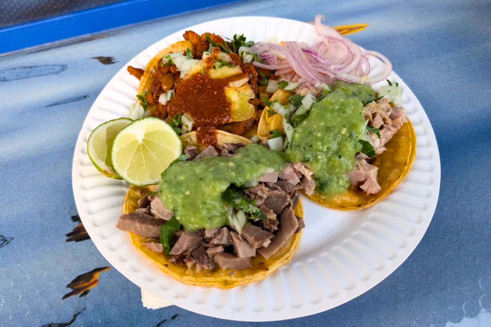 taco de al pastor, lengua and more.