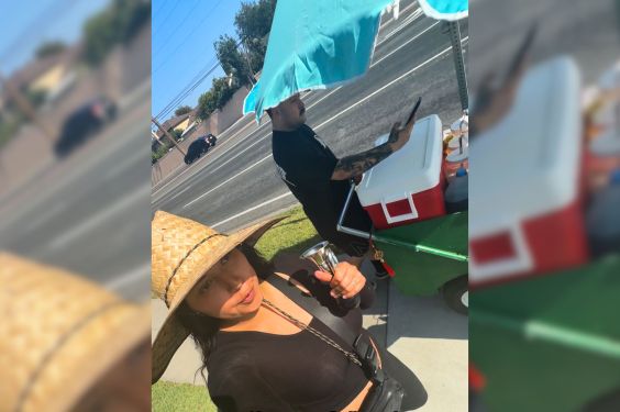 Santa Ana Couple Steps Into A Street Vendors’ Shoes, Taking Over Their Shift And Buying Them Out