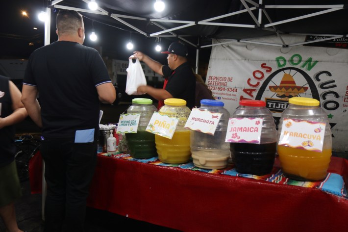 aguas frescas at tacos don cuco