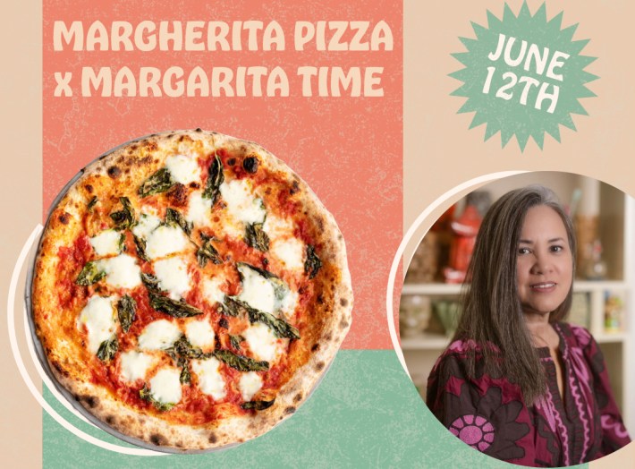 The flyer for next week's Margarita Time party at Superfine Playa.