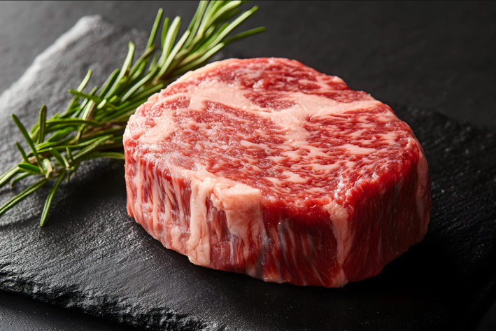 A piece of Wagyu Ribeye.