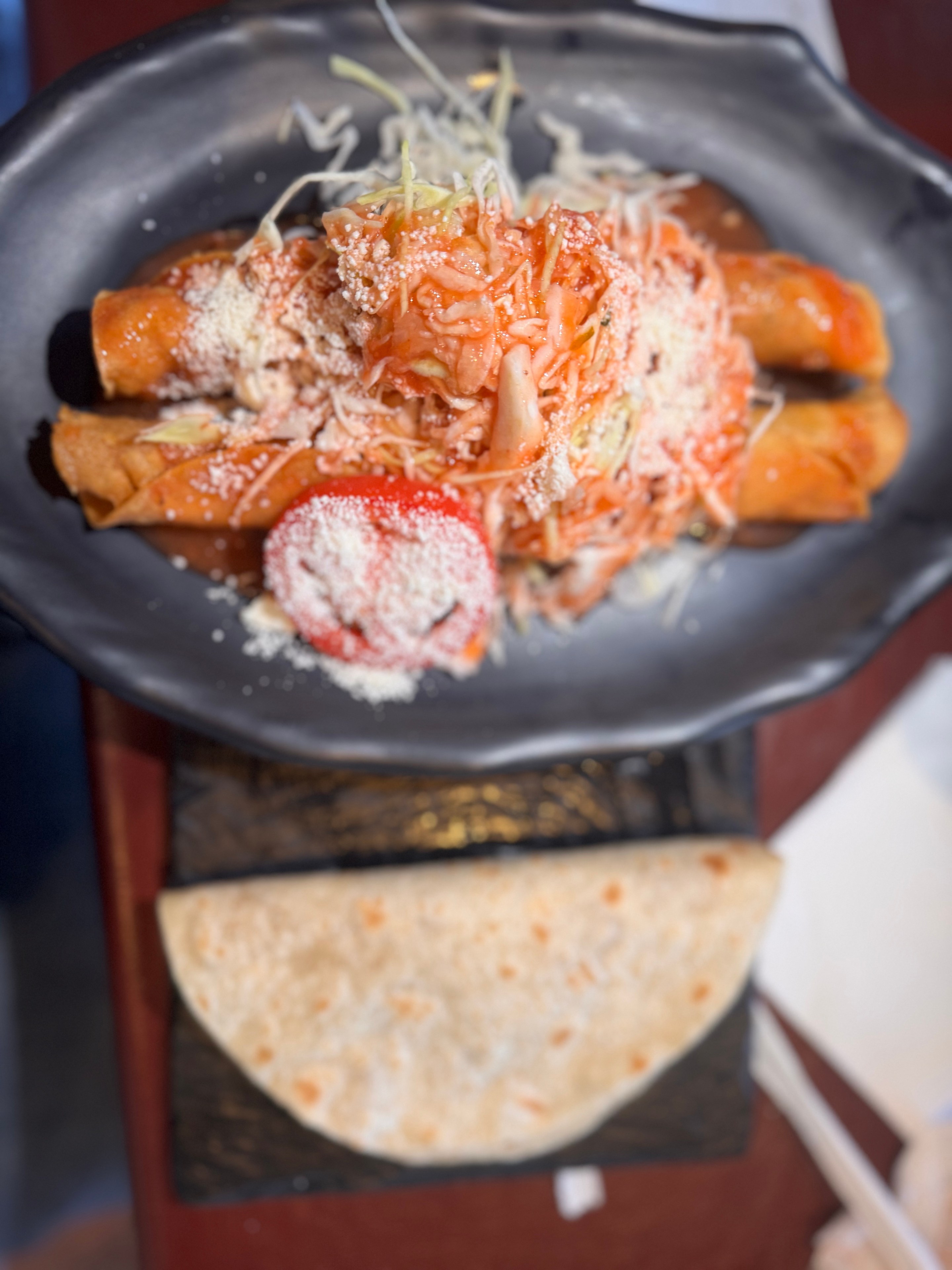 Honduras-style taco at Honduras Kitchen Express.