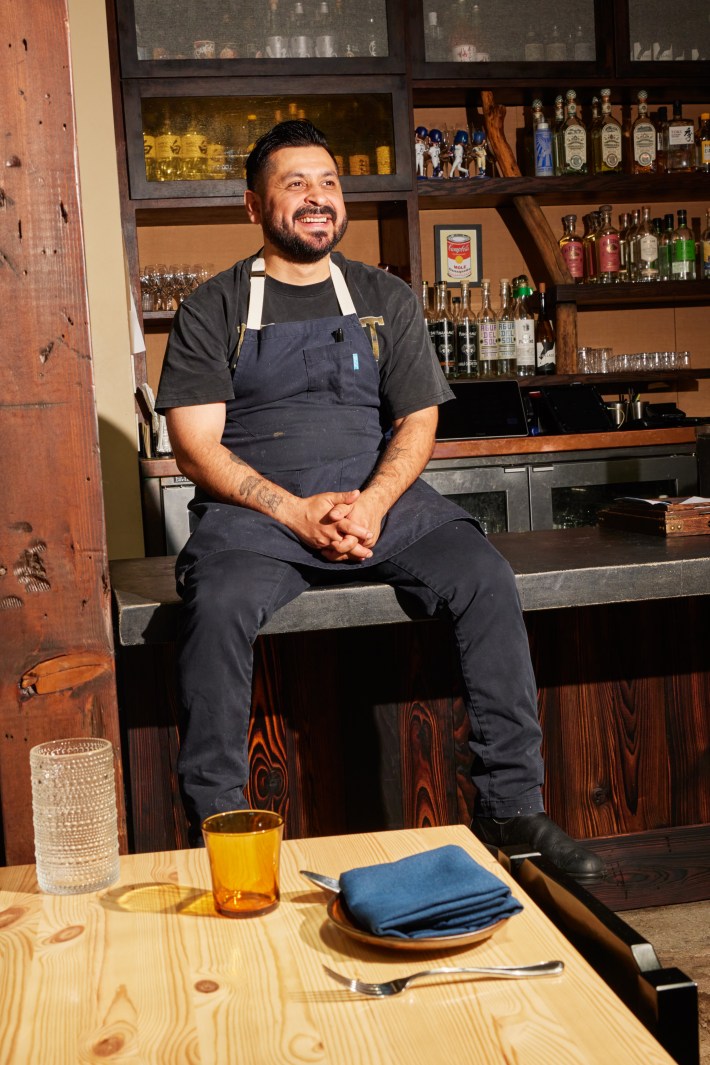 Chef Andrew Ponce of A Tí in Echo Park.