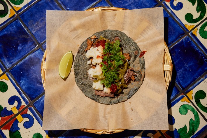 Chef Fátima Júarez, co-founder of Komal at Mercado La Paloma in Historic South Central