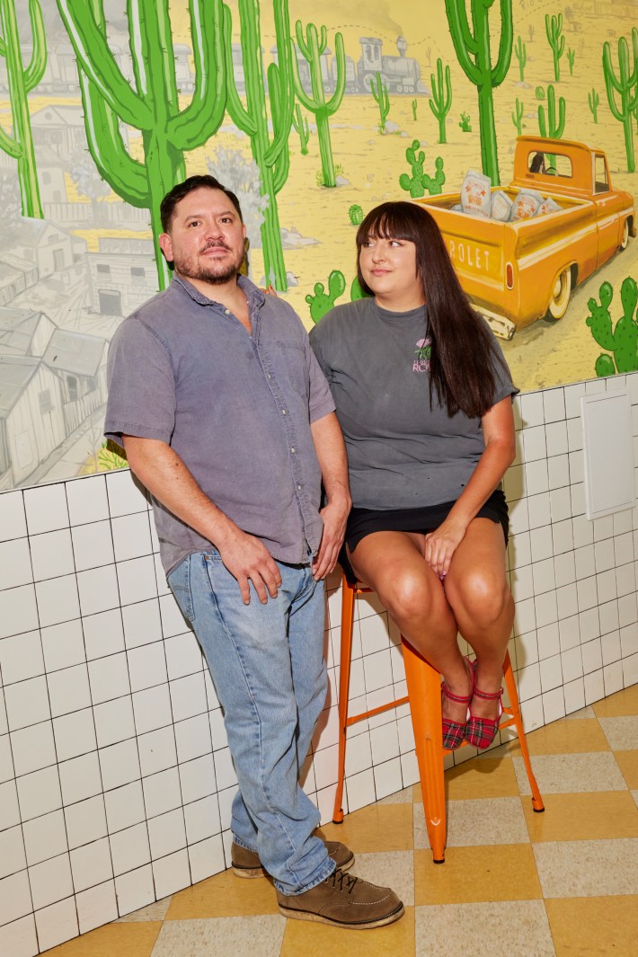 Sonoratown owners Teo Diaz and Jenn Feltham