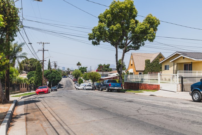 Winter St near Rowan Ave in City Terrace. Photo by Jared Cowan for L.A. TACO.