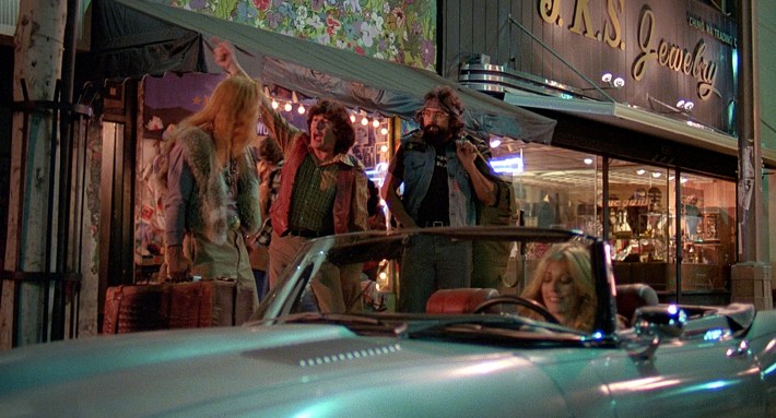 The exterior of a music shop, filmed outside The Scented Garden at 6553 Hollywood BlvdThe exterior of a music shop, filmed outside The Scented Garden at 6553 Hollywood Blvd Screenshot via Universal Pictures