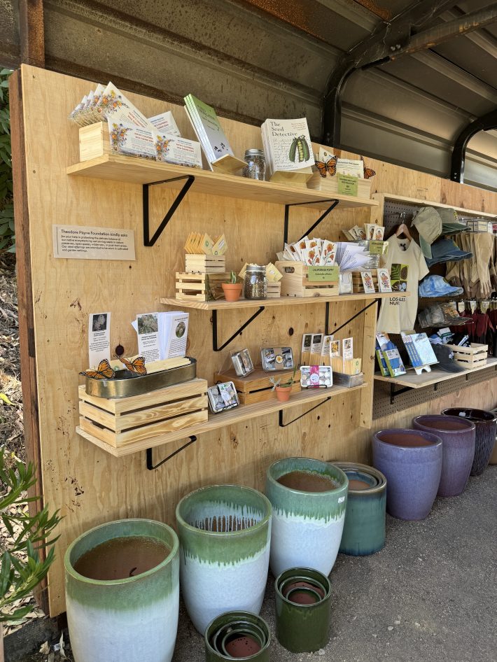 Local seeds and gardening tools available at Los Nogales Nursery. Photo by Marina Watanabe for L.A. TACO.