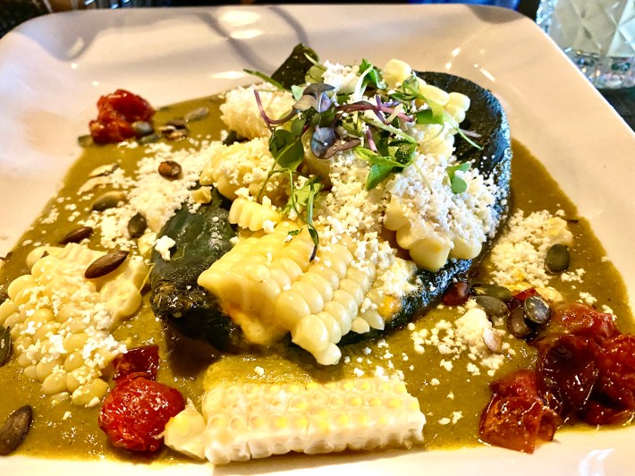 Cacao's chile relleno. Photo by Memo Torres for L.A. TACO.