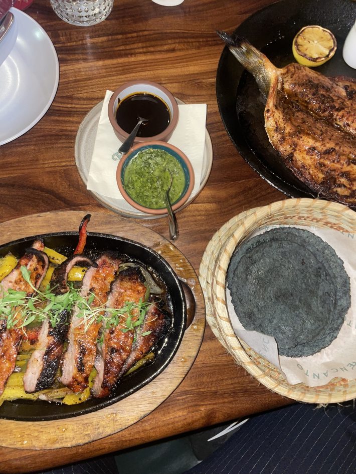 Iberico al pastor at Encanto.