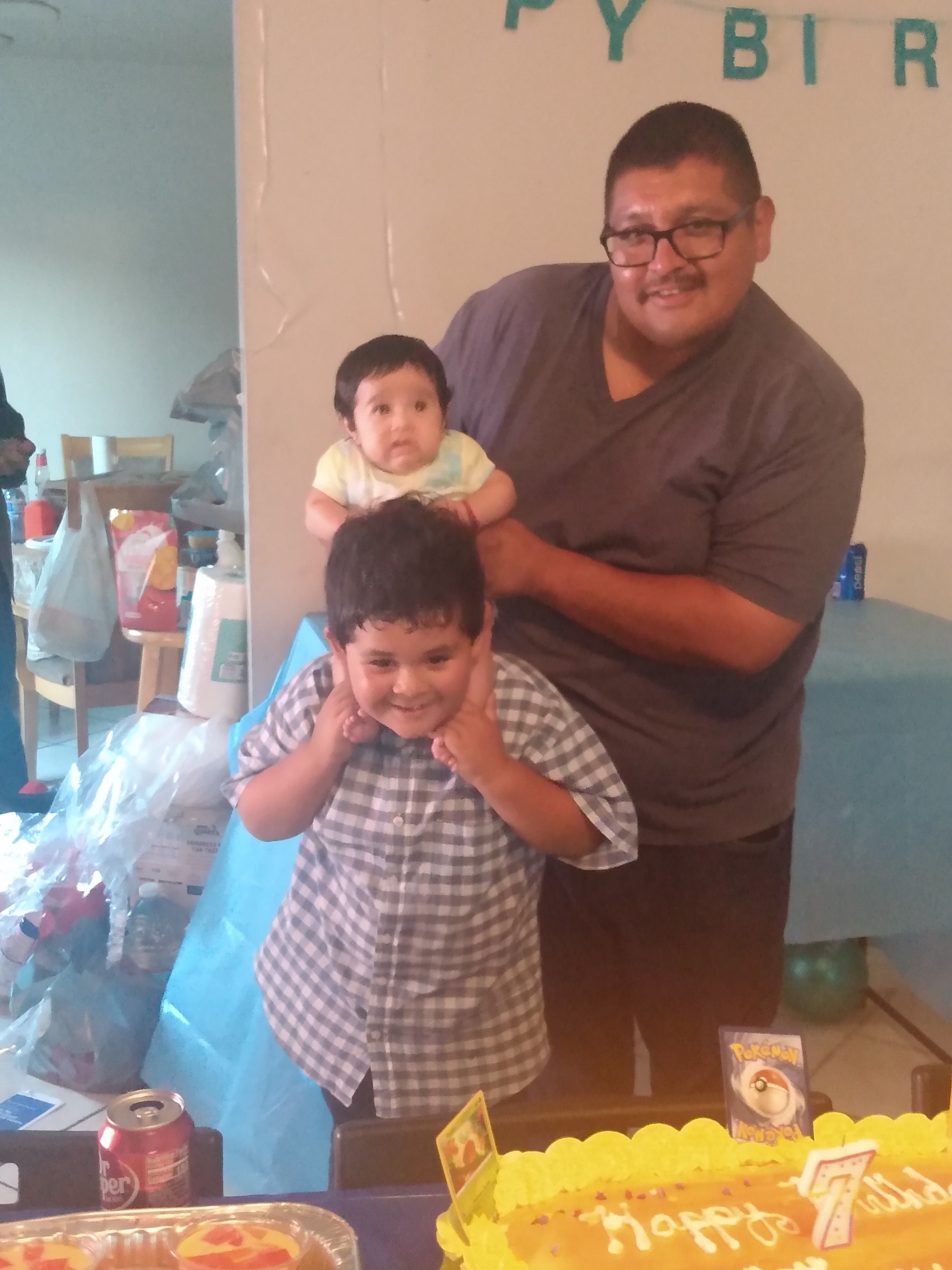 Ismael and his family