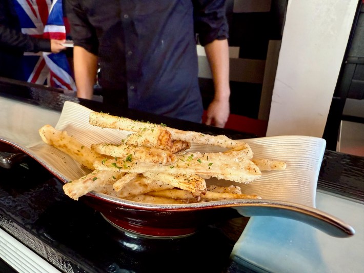 Yam fries from FUNHOUSE.