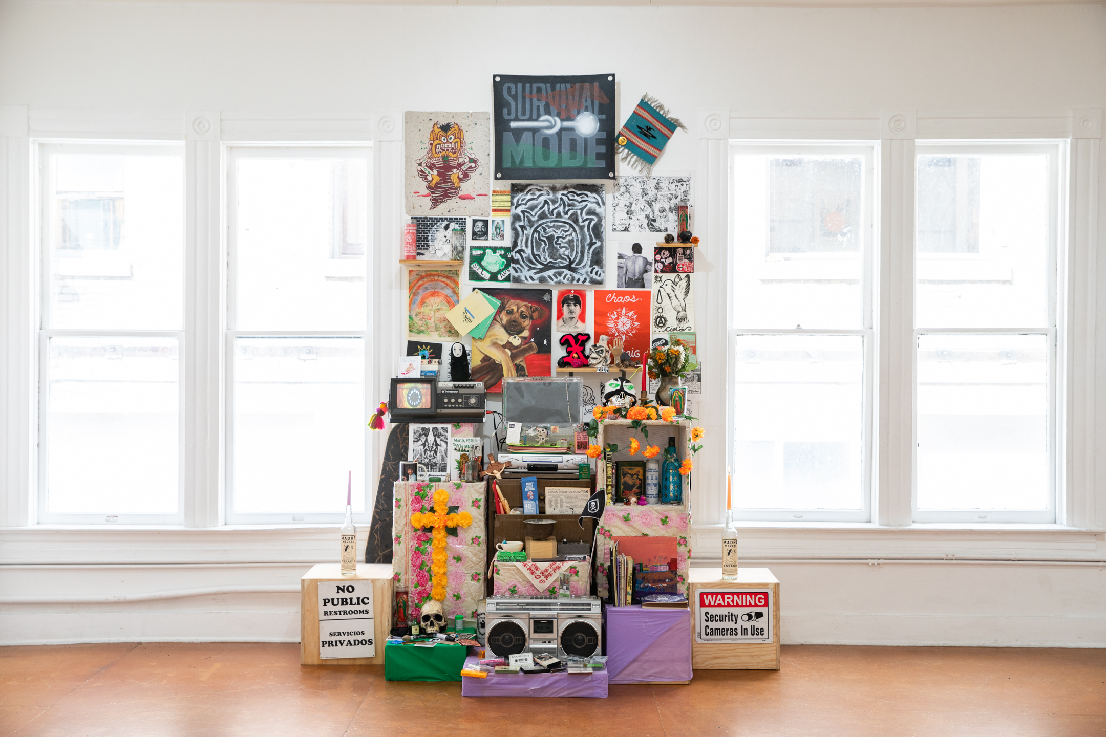 This Anarcho-Punk Art Gallery's Group Show Reflects the Hardships
