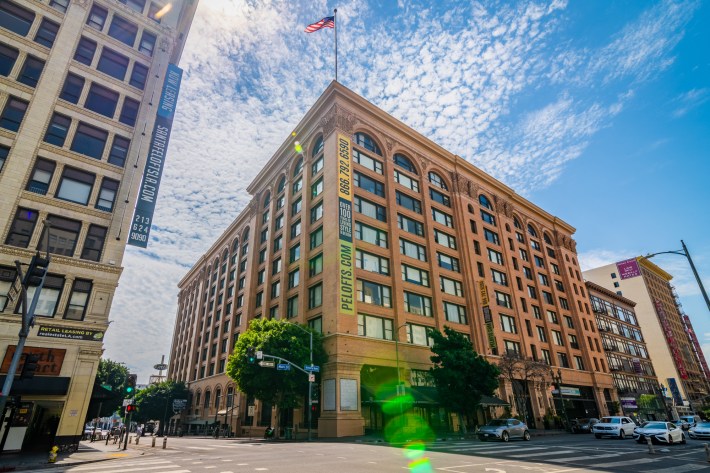 a large building exterior