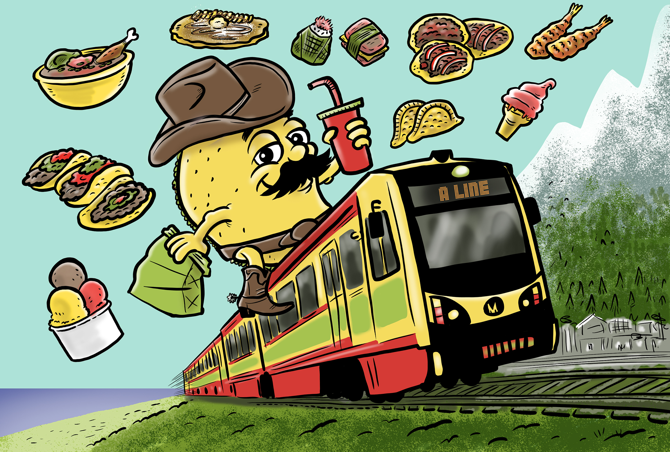 Art by Ivan Ehlers for L.A. TACO.