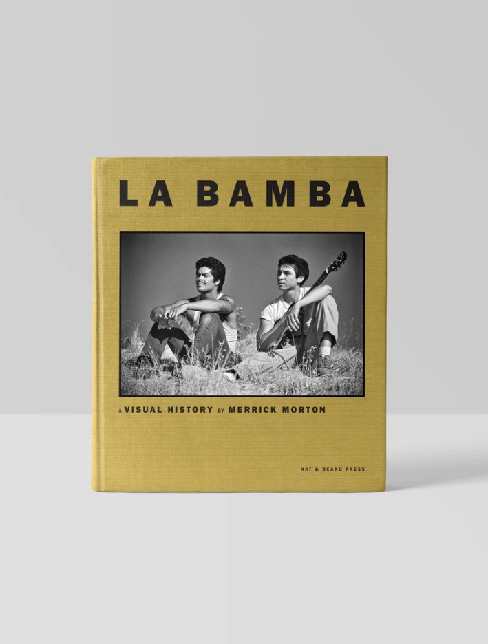 a book cover showing two men in a patch of grass sitting, one holding a guitar