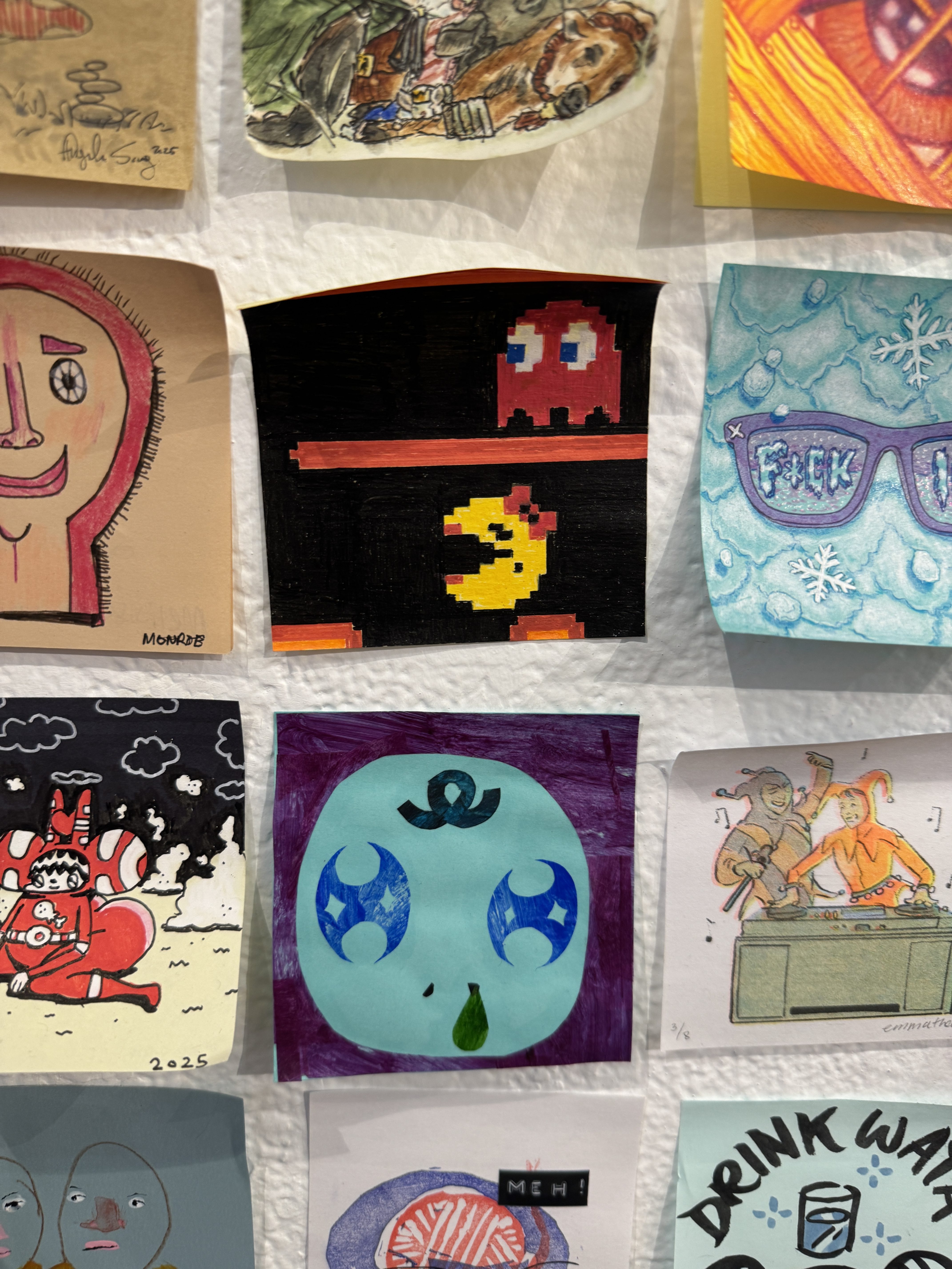 This 20-Year-Old Sawtelle Art Show Is Made of Over 2,000 Post-it