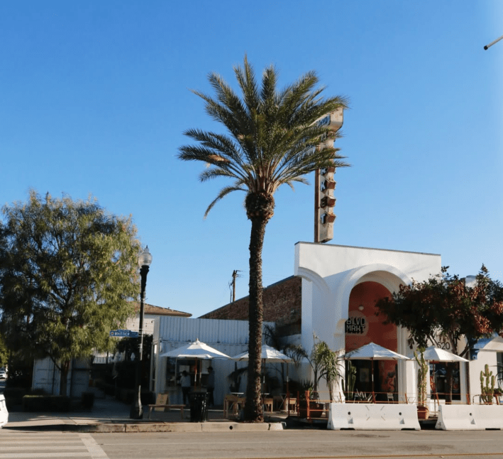 The view of BLVD Market from Whittier Boulevard. Photo via @blvdmarket/Instagram.