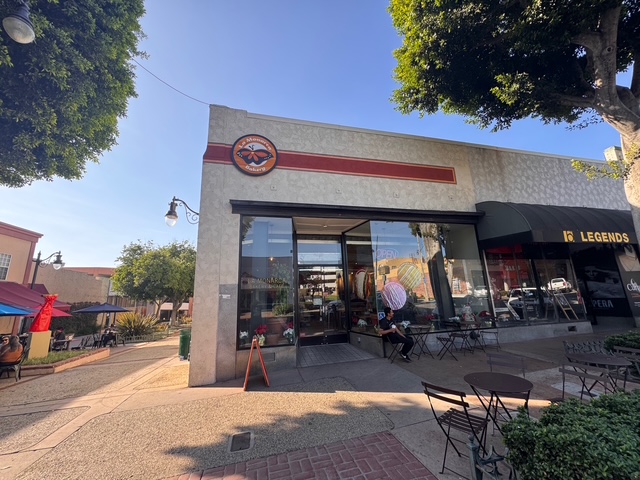 Outside La Monarca Bakery