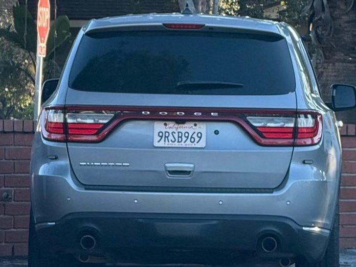 the rear of a vehicle