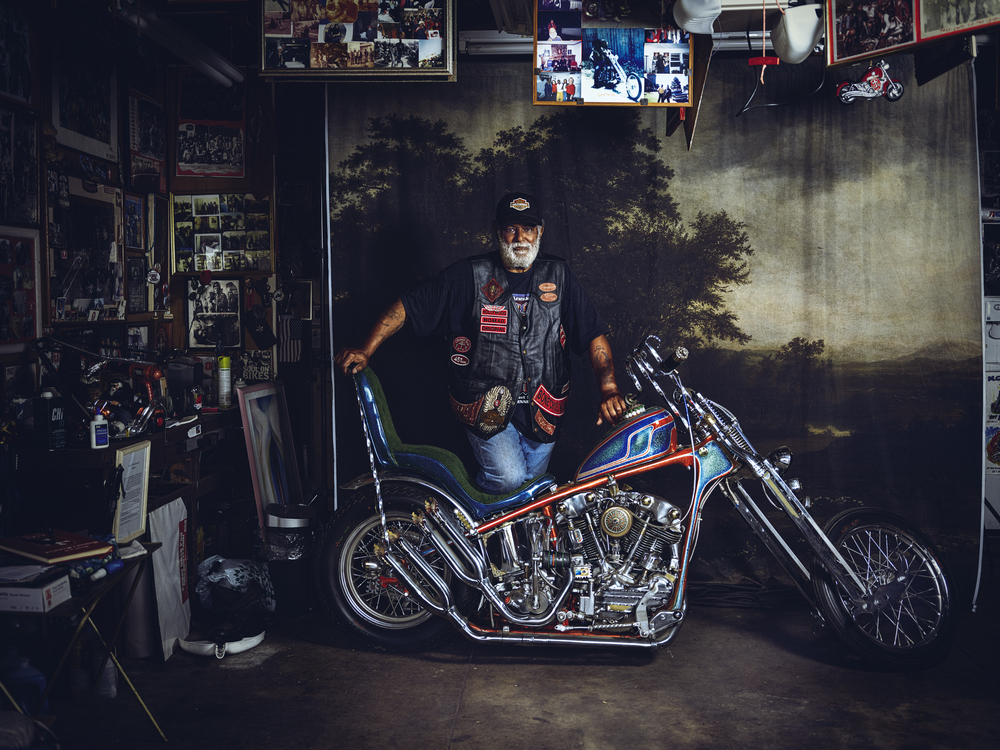 How Photographer Alanna Airitam Got In With Black Outlaw Motorcycle Clubs For Her Show ‘Black Diamonds' at La Luz De Jesus Gallery