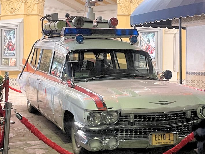the Ectomobile from Ghostbusters