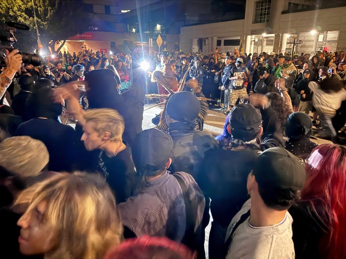 Dead City pit at Metropolitan Detention Center.