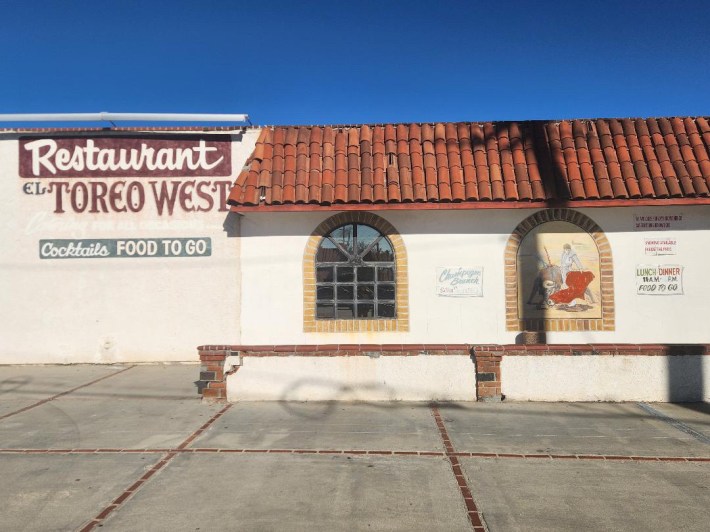 a restaurant exterior