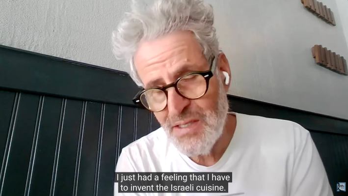 a man being interviewed