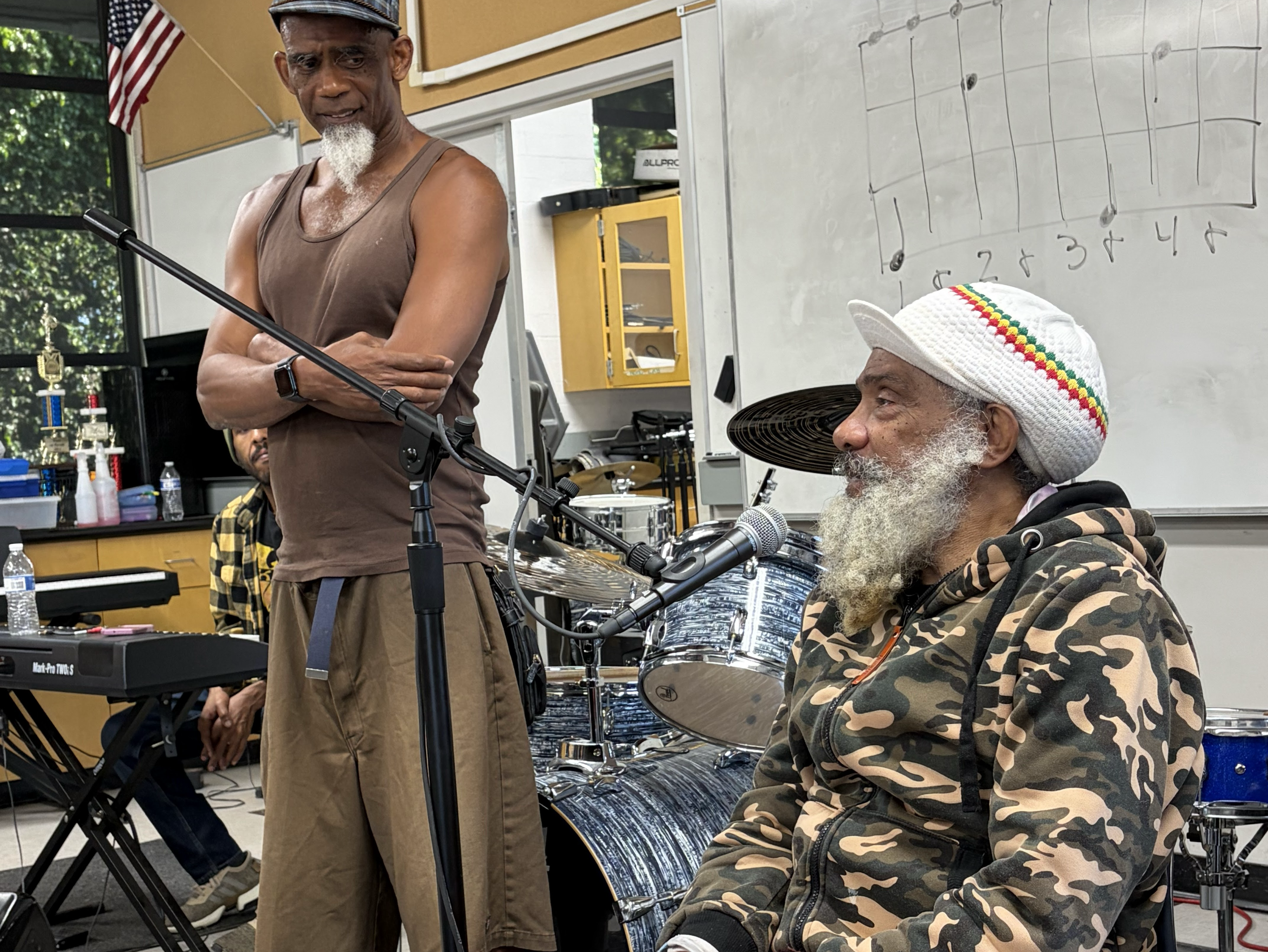 Bad Brains Legend HR Pays a Visit To Students at Watts