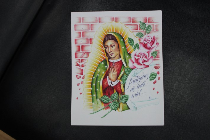 artwork of the Virgin Mary
