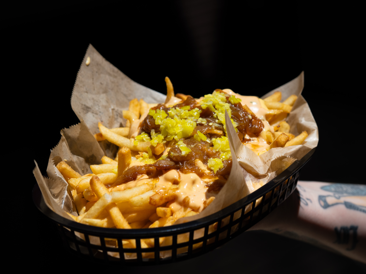 fries with toppings