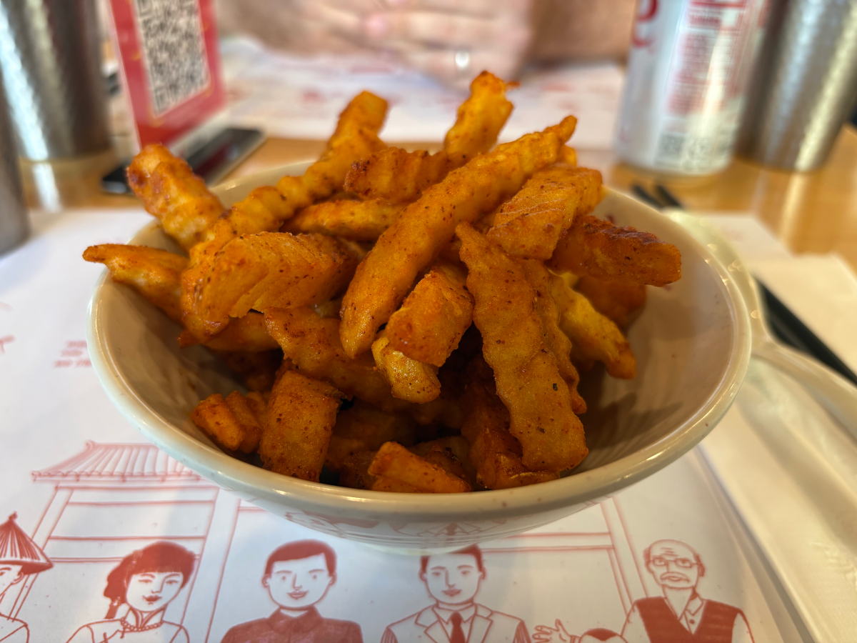 crinkle cut fries